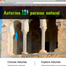 Web portal Asturias. Een project van  Ontwerp y Programmeren van Jessica Peña Moro - 27.05.2013