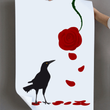 Cuervo. Un proyecto de Diseño, Ilustración tradicional y Publicidad de Rafa Garcia - 15.05.2010