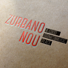 Identidad Zurbano Nou. Design project by Daniel Rodríguez Feria - 08.31.2013