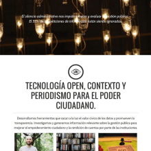 Fundación Ciudadana Civio – Tecnología aplicada a la transparencia y la apertura de datos.. Un proyecto de Diseño y Programación de Alberto / Alexandru / David - 30.09.2013