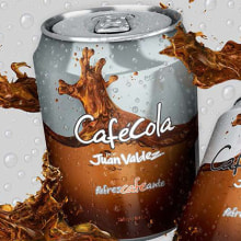 Packaging Café Cola Juan Valdez. Ilustração tradicional, Publicidade, e 3D projeto de Maykol Saenz - 02.12.2013