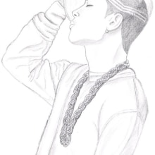 Taeyang. Un proyecto de Ilustración tradicional de Maria Martinez - 03.12.2013