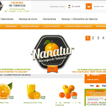 WebShop Nanatur. Un proyecto de Diseño de Antonio Vidal Planells - 04.12.2013