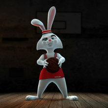Conejo Jordan. Un proyecto de Ilustración y 3D de Alexis R - 04.12.2013
