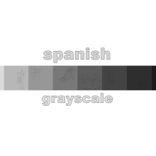 spanish grayscale. Design e Ilustração tradicional projeto de José Tomás Pérez del Moral - 06.12.2013