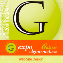 WebSite EXPO El Gourmet.com . Un proyecto de Diseño, Programación e Informática de ABDIEL ENAR - 04.05.2012
