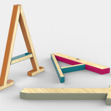 Puzle tipográfico. Un proyecto de Diseño, Diseño de producto y Diseño de juguetes de José García Magdaleno - 28.05.2013