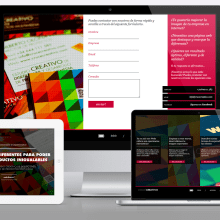 Website: CruceCreativo. Un proyecto de Diseño, Publicidad y Programación de Gilber Jr - 14.12.2013