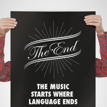 Posters musicales. Un proyecto de Diseño de Croma Studio - 18.12.2013