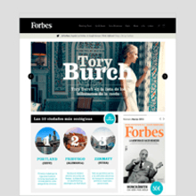 Forbes Magazine. UX / UI project by Alex Velasco - 12.20.2013
