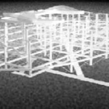 Blur Building. Design, Instalações, e 3D projeto de Clara Soriano Chamorro - 19.04.2008