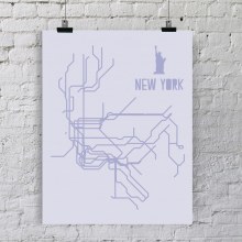 Tube Maps. Design, and Traditional illustration project by Leticia Rodríguez - 10.31.2012