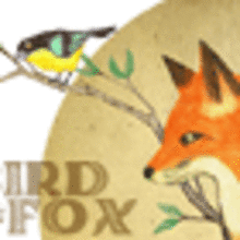Bird & Fox. Ilustração tradicional projeto de oscar civit vivancos - 09.01.2013