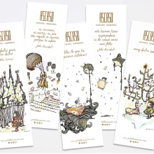 Pastelería Ascaso Feliz Turrón. Un proyecto de Diseño, Ilustración tradicional y Publicidad de Ana Cobos Escalante - 01.01.2014
