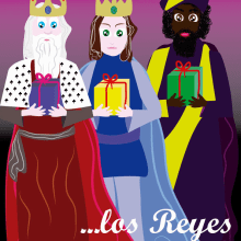 Reyes Magos Ein Projekt aus dem Bereich Traditionelle Illustration von Juan Francisco (John) Escudero Guerra - 02.01.2014