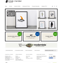 Loreak Mendian Online Shop. Un proyecto de Diseño y Programación de Ismael Serrano - 31.10.2011