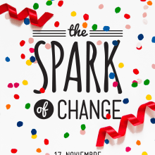 The Spark of Change. Diseño corporativo para el TEDxYouth Gijón. Un proyecto de Diseño y Publicidad de Mara Rodríguez Rodríguez - 24.11.2013