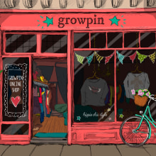 Web Growpin. Un proyecto de Diseño de growpin - 09.01.2014