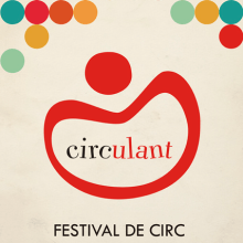 Cartel y logo Festival Circulant. Design, Traditional illustration, and Advertising project by Anna Cánovas - 01.12.2014