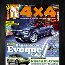 Revista Auto Bild 4X4. Design projeto de Pascal Marín Navarro - 10.06.2013