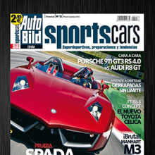 Revista Auto Bild Sportcars. Design projeto de Pascal Marín Navarro - 12.06.2013