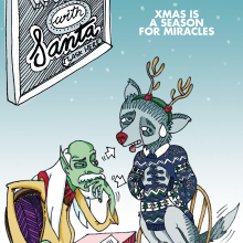 xmas greetings #13. Traditional illustration project by Señor Rosauro - 12.14.2013