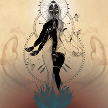 dioses. Een project van  Ontwerp y Traditionele illustratie van Fátima Menchén - 14.01.2014