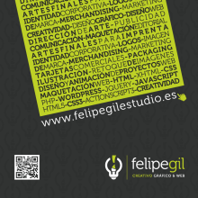 felipegilestudio brand. Design, Advertising, Art Direction, Br, ing, Identit, Graphic Design, Web Design, and Web Development project by Felipe Gil López - 01.15.2014