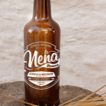La Nena, Cerveza Artesanal. Un proyecto de Diseño de ememinúscula Mercedes Díaz Villarías - 15.01.2014