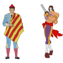  Los ilustres catalanes. Ilustração tradicional projeto de Raül Roncero - 14.12.2012