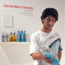 Cóctel Blue Cernuda. Instalações projeto de Raül Roncero - 24.09.2010