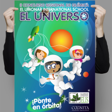 ELIS, 2º Concurso Regional de Química. Design, Traditional illustration, and Advertising project by Señor Rosauro - 03.22.2012