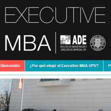 ExecutiveMBA-UPV. Design, Programming, Photograph & IT project by Bárbara Ribes Giner - 04.30.2013