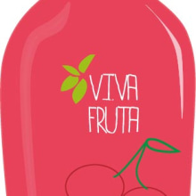 Web Viva Fruta. Design, Traditional illustration, and Advertising project by Virginia - 01.19.2014