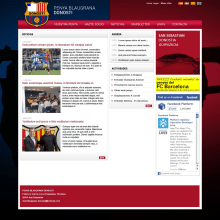 Peña Blaugrana Donosti. Un proyecto de Diseño y Programación de Josep M Garcia Gualdo - 20.09.2011