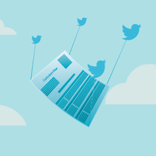 #TuitCV: mi currículum en un tuit. Publicidade, e UX / UI projeto de Sara Mansouri Bellido - 21.01.2014