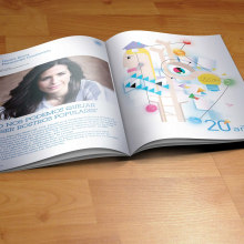 Diseño personalizado - Revista. Design e Ilustração tradicional projeto de Amunk - 21.12.2012