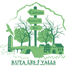 Il·lustració samarreta "Ruta 3 Valls". Un proyecto de Ilustración tradicional de Margarida Muñoz Pons - 22.01.2014