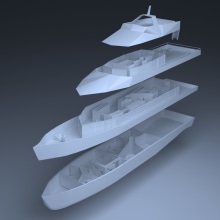 La vida en un barco . Design, Instalações, e 3D projeto de Angela Aneiros Maceira - 23.04.2013