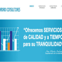 Web para Madrid Consultores. Un proyecto de Diseño de Cristina Torres - 24.01.2014