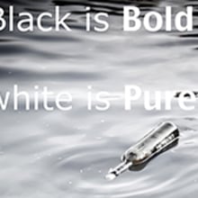 Black is Blod  Whie is Pure. Un proyecto de Fotografía de Pere Sebastia Garcia Moreno - 27.01.2014