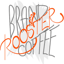 Rooster coffee. Ilustração tradicional projeto de Vadim Melenciuc - 29.01.2014
