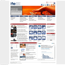 Instituto Finanzas. Desenvolvimento Web projeto de Leonardo Jesús Coronel Perete - 31.01.2012