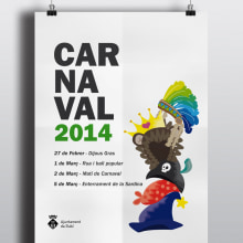 Carnaval 2014. Un proyecto de Diseño, Ilustración y Diseño gráfico de Nerea Gutiérrez - 23.01.2014