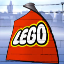 Lego - Logotipo 3D. Advertising, 3D, and Animation project by NL Arauzo - 02.01.2014