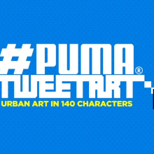 Puma Tweet Art. Un proyecto de Motion Graphics, Cine, vídeo, televisión y Marketing de Tomás Saucedo - 02.05.2013