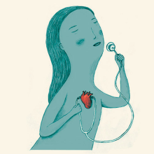 Illustrations for the Children's Heart Foundation Germany.. Traditional illustration project by Ina Fiebig - 02.04.2014