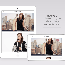 MANGO iPad App. UX / UI projeto de María Villar - 07.01.2014