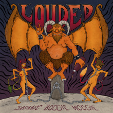 Artwork "Louded - Satanic Boogie Woogie". Un proyecto de Ilustración tradicional, Diseño gráfico y Packaging de Buba Viedma - 08.02.2014