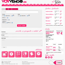 Web agencia de viajes. Design, Graphic Design, and Web Design project by dejaquesuene - 02.09.2014